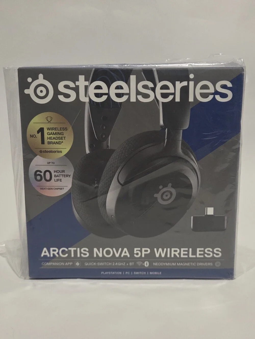 SteelSeries Arctis Nova 5P Wireless Gaming Headset - Black
